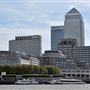 Views of Canary Wharf from the Thames