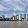 Views of Canary Wharf from the Thames