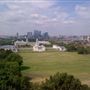 Views from the Royal Observatory Rooftop, Greenwich