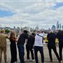 Observation Point on South Bank Riverside Walkway