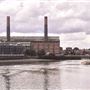 Views of Chelsea Harbour and Lots Road from Battersea