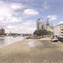Views of Chelsea Harbour and Lots Road from Battersea
