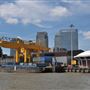 Views of Canary Wharf from the Thames