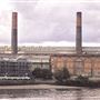 Views of Chelsea Harbour and Lots Road from Battersea