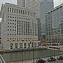 Views of Canary Wharf from West India Quay