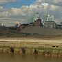 Views of Canary Wharf from Deptford Creek