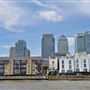Views of Canary Wharf from the Thames