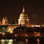 St Paul's Cathedral at night