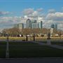 Views of Canary Wharf from Greenwich