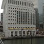 Views of Canary Wharf from West India Quay