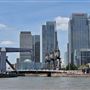 Views of Canary Wharf from the Thames