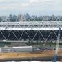 Views of the Queen Elizabeth Olympic Park from Dennison Point