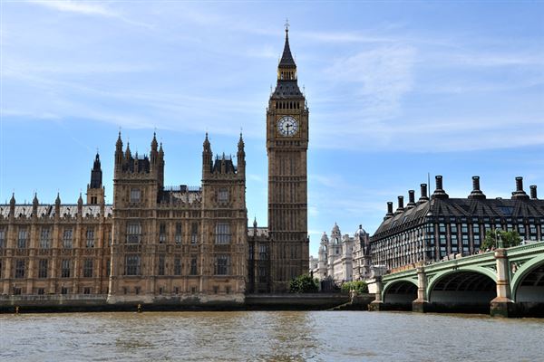 Views from the Thames near the Houses of Parliament (01/05/2019)