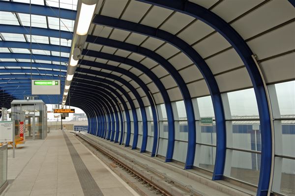 London City Airport DLR Station (01/05/2019)