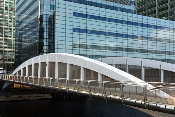 Views of Canary Wharf from Billingsgate Market (01/05/2019)