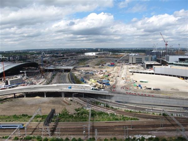 Views of the Queen Elizabeth Olympic Park from Dennison Point (01/05/2019)