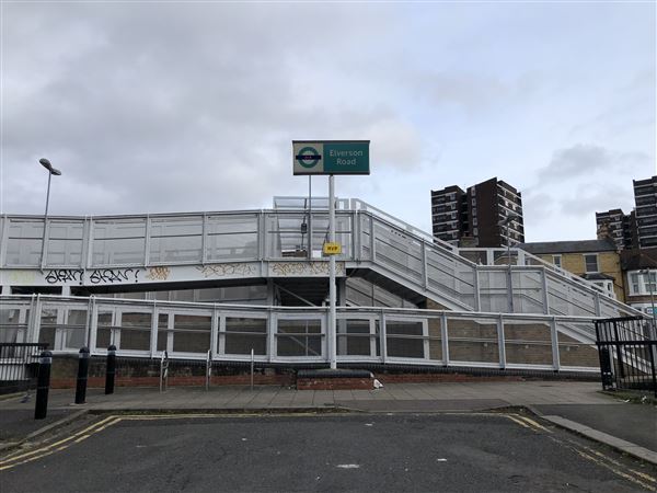 Elverson Road DLR Station (26/01/2024 - Credits: Yu-Ting Tseng)