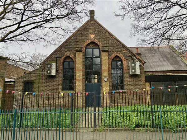 All Saints Church, New Cross - All Saints Hatcham Community Centre (side from Eckington Gardens) (04/03/2024 - Credits: Yu-Ting Tseng)
