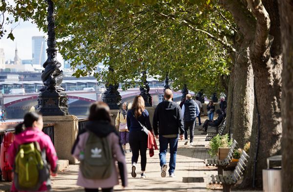 Observation Point on South Bank Riverside Walkway (28/02/2025)
