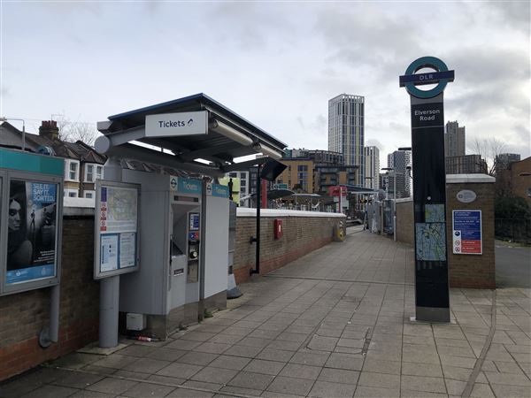 Elverson Road DLR Station (26/01/2024 - Credits: Yu-Ting Tseng)