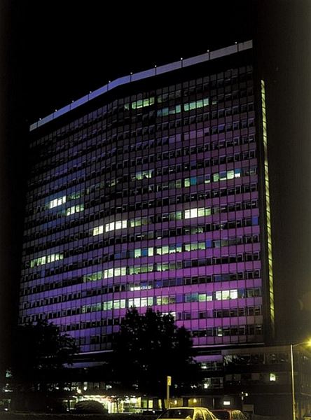 Croydon Night Skyline (01/05/2019)