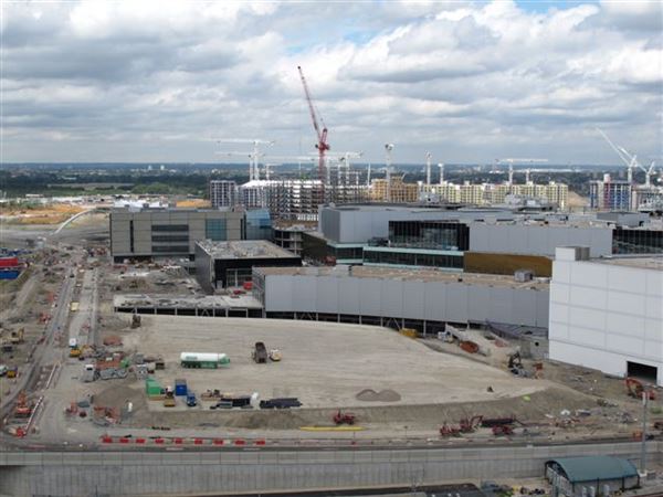 Views of the Queen Elizabeth Olympic Park from Dennison Point (01/05/2019)