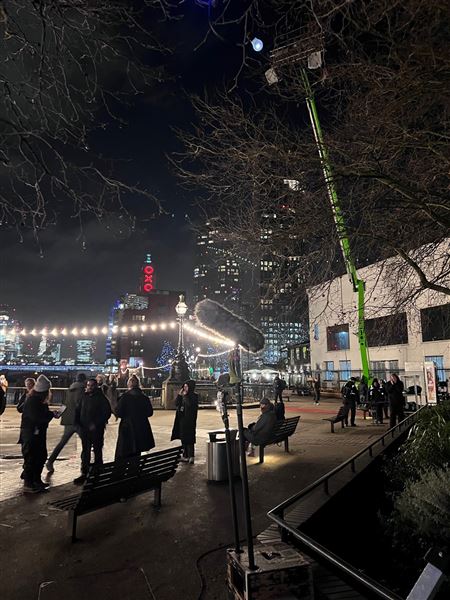Observation Point on South Bank Riverside Walkway (28/02/2025)