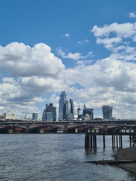 Observation Point on South Bank Riverside Walkway (28/02/2025)