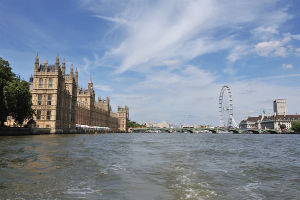 Views from the Thames near the Houses of Parliament (01/05/2019)