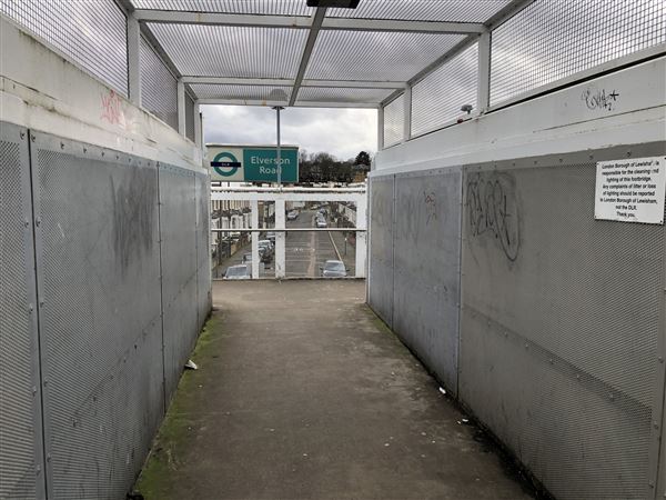 Elverson Road DLR Station (26/01/2024 - Credits: Yu-Ting Tseng)