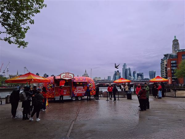 Observation Point on South Bank Riverside Walkway (28/02/2025)