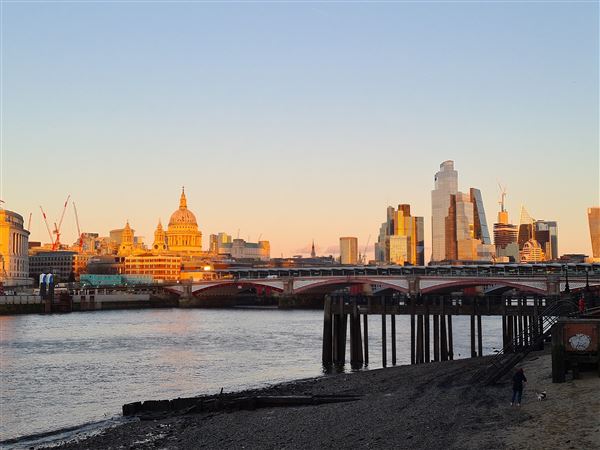 Observation Point on South Bank Riverside Walkway (28/02/2025)