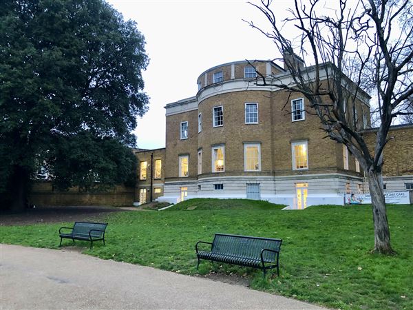 Manor House Library - Back View of Manor House Library from Manor House Gardens (28/02/2024 - Credits: Yu-Ting Tseng)