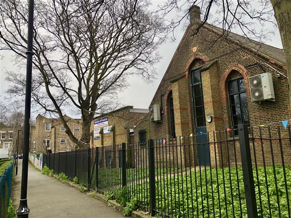 All Saints Church, New Cross - All Saints Hatcham Community Centre (side from Eckington Gardens) (04/03/2024 - Credits: Yu-Ting Tseng)