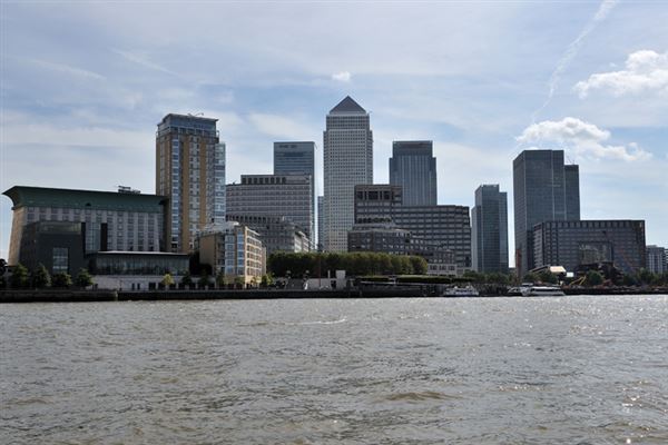 Views of Docklands from the Thames (01/05/2019)