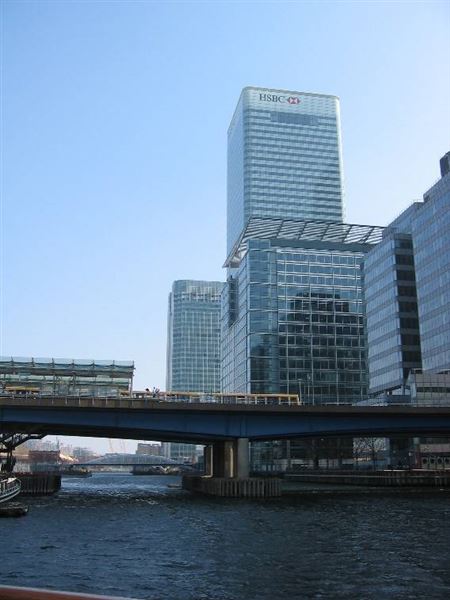 Views of Docklands from the Thames (01/05/2019)