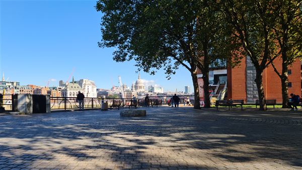 Observation Point on South Bank Riverside Walkway (28/02/2025)