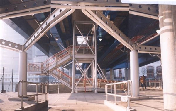 West India Quay DLR Station (01/05/2019)
