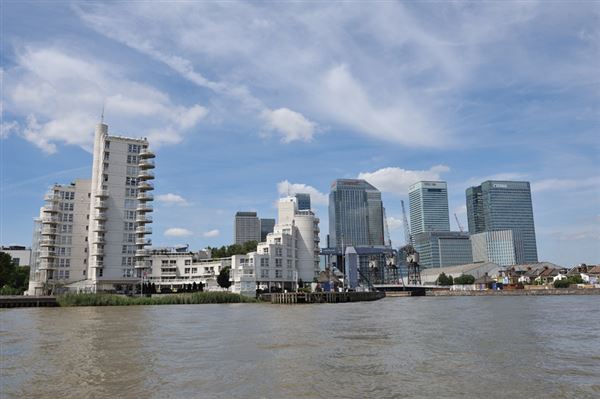 Views of Docklands from the Thames (01/05/2019)