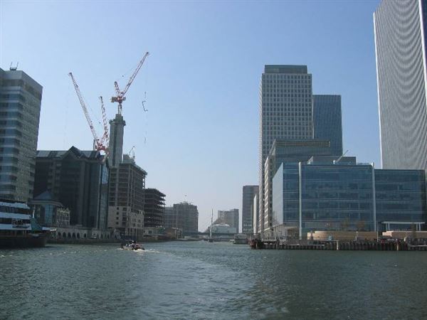 Views of Docklands from the Thames (01/05/2019)