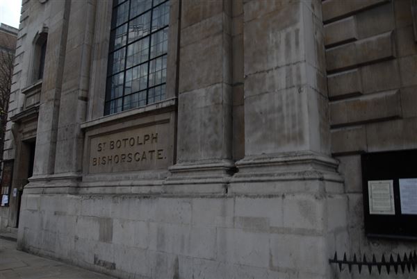 St Botolph without Bishopsgate Hall (01/05/2019)