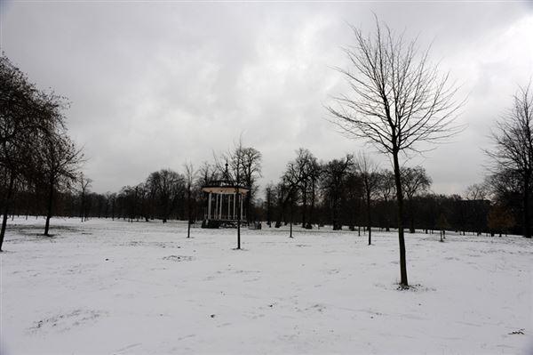 Kensington Gardens in the snow (01/05/2019)