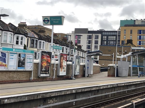 Elverson Road DLR Station (26/01/2024 - Credits: Yu-Ting Tseng)