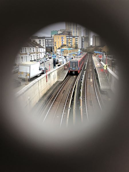 Elverson Road DLR Station (26/01/2024 - Credits: Yu-Ting Tseng)