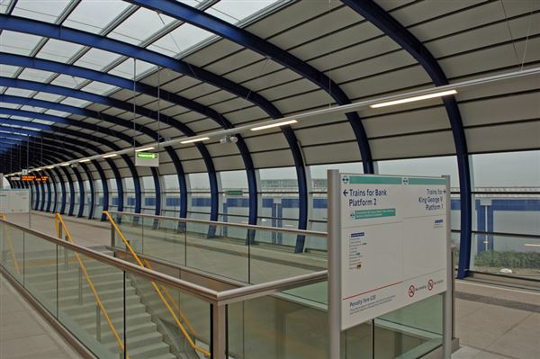 London City Airport DLR Station (01/05/2019)