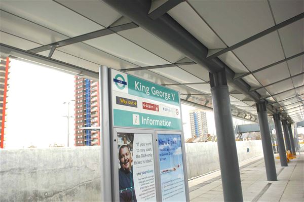 King George V DLR Station (01/05/2019)